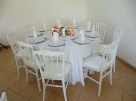 Location matériel de réception - Mobilier,vaisselle,linge de table