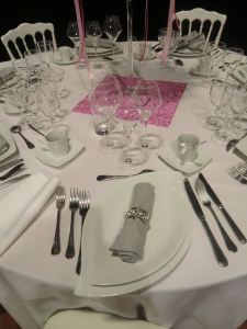 Location matériel de réception - Mobilier,vaisselle,linge de table